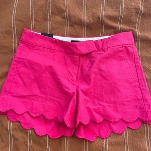 Pink J Crew shorts size 4.